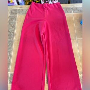 H&M Pink Wide Leg Pant